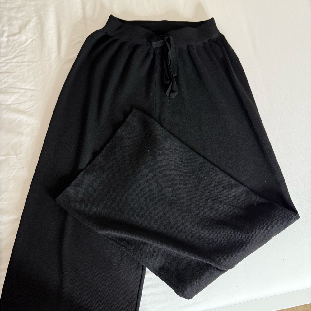 Black matching set